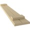 Ekena Millwork Americraft 2-Board (2 Batten) Wood Joined Board-n-Batten Shutters w/ Arch Top, ARW101BQ207X77NTH, PR ARW101BQ207X77NTH - alternate 9
